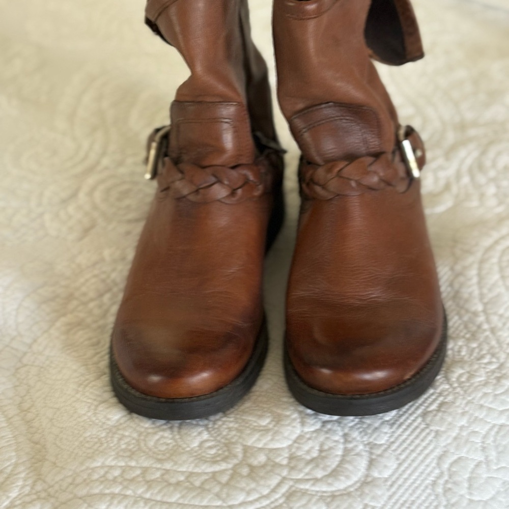 Women's Brown Leather Boots